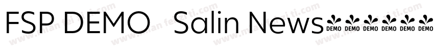 FSP DEMO   Salin News字体转换